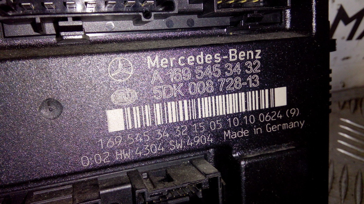 Centralina (Body Computer) MercedesBenz A 180 (W169) CDI